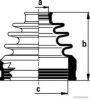 HERTH+BUSS JAKOPARTS J2882022 Bellow Set, drive shaft